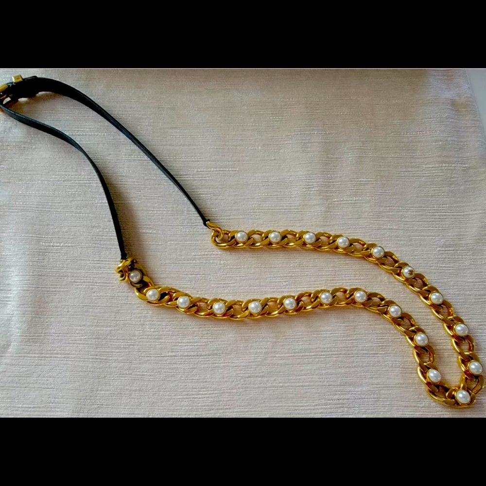 Tory Burch statement necklace/belt